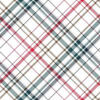 Verifica escocês tartan padronizar desatado é uma estampado pano consistindo do criss cruzado, horizontal e vertical bandas dentro múltiplo cores.perfeitas tartan para lenço, pijama, cobertor, edredon, kilt ampla vetor