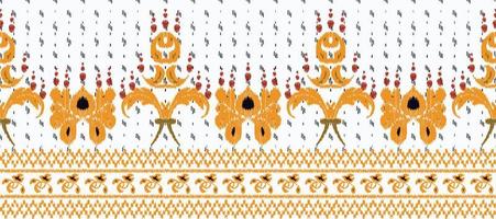 africano ikat paisley bordado. batik têxtil ikat divisa desatado padronizar digital vetor Projeto para impressão saree kurti Bornéu tecido fronteira escova à moda