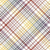 escocês tartan desatado padronizar é uma estampado pano consistindo do criss cruzado, horizontal e vertical bandas dentro múltiplo cores.perfeitas tartan para lenço, pijama, cobertor, edredon, kilt ampla xaile. vetor