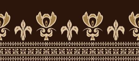 africano ikat paisley bordado. batik têxtil ikat listras desatado padronizar digital vetor Projeto para impressão saree kurti Bornéu tecido fronteira ikkat dupatta