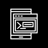 design de ícone de vetor terminal
