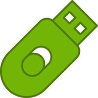 ícone de vetor de pen drive