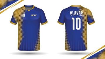 design de camisa de futebol para sublimação, design de camiseta esportiva vetor