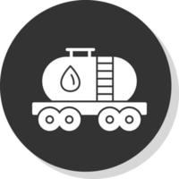 design de ícone de vetor de tanque de combustível