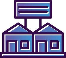 design de ícone de vetor de motel