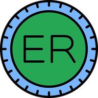 eritreia discar código vetor ícone