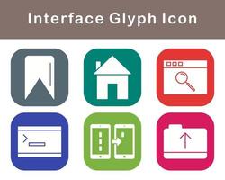 interface vetor ícone conjunto