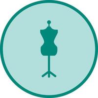 ícone de vetor de suporte de vestido