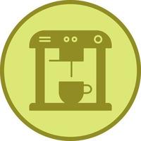 ícone exclusivo de vetor de máquina de café