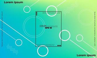 fundo abstrato moderno com linhas e formas geométricas, aplicável para cartão-presente, pôster no modelo de pôster de parede, página inicial, interface do usuário, ux, capa, baner, mídia social publicada, vetor