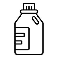 estilo de ícone de detergente vetor