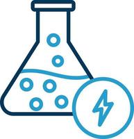 design de ícone de vetor de energia química