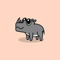 fofa desenho animado rinoceronte