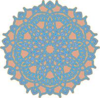 3d mandala multicamadas cortar Arquivo SVG vetor