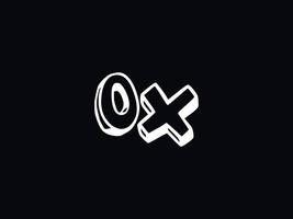 alfabeto boi logotipo imagem, carta boi inicial logotipo modelo vetor