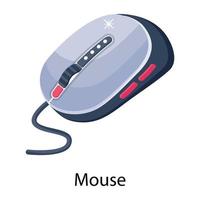 conceitos de mouse da moda vetor