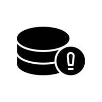 base de dados ícone para seu local na rede Internet projeto, logotipo, aplicativo, ui. vetor