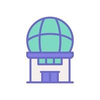 planetário ícone para seu local na rede Internet projeto, logotipo, aplicativo, ui. vetor