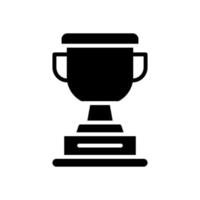 ícone do troféu para o design do seu site, logotipo, aplicativo, interface do usuário. vetor