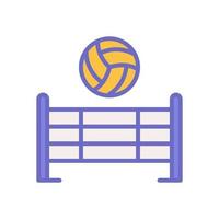 voleibol ícone para seu local na rede Internet projeto, logotipo, aplicativo, ui. vetor