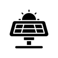 solar painel ícone para seu local na rede Internet projeto, logotipo, aplicativo, ui. vetor