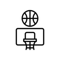 basquetebol ícone para seu local na rede Internet projeto, logotipo, aplicativo, ui. vetor