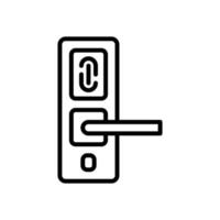 porta botão ícone para seu local na rede Internet projeto, logotipo, aplicativo, ui. vetor