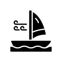 vento surfar ícone para seu local na rede Internet projeto, logotipo, aplicativo, ui. vetor