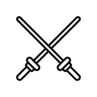 laser espada ícone para seu local na rede Internet projeto, logotipo, aplicativo, ui. vetor