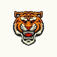 tigre Esportes logotipo vetor ilustração