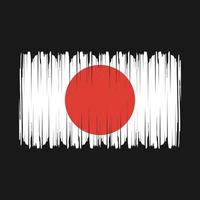 vetor bandeira do japão