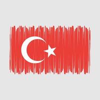 vetor bandeira da Turquia