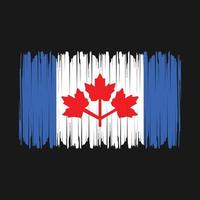 vetor bandeira canadense