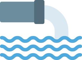 ilustração vetorial de água de desperdício em ícones de uma qualidade background.premium symbols.vector para conceito e design gráfico. vetor