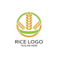 arroz plantar logo,arroz grão logotipo, arroz, natural orgânico agricultura, para negócios,empresa,agricultura,produtos,fazenda loja, agrícola equipamento, arroz armazém, com moderno minimalista vetor