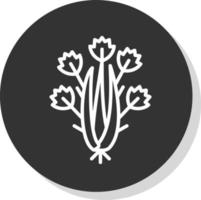 design de ícone de vetor de aipo
