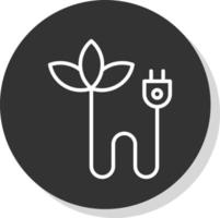 design de ícone de vetor de bioenergia