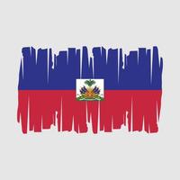Haiti bandeira vetor ilustração