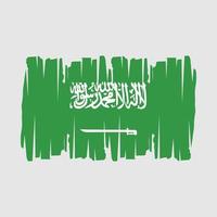 saudita arábia bandeira vetor ilustração