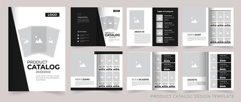 produtos Catálogo Projeto para seu o negócio vetor