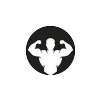ilustração vetorial de design de logotipo de fitness vetor