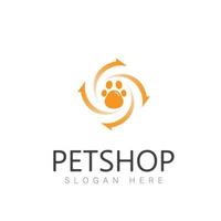 vetor imagem do a cachorro e gato Projeto em branco fundo. petshop