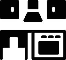 ilustração em vetor exaustor de cozinha em um icons.vector de qualidade background.premium para conceito e design gráfico.