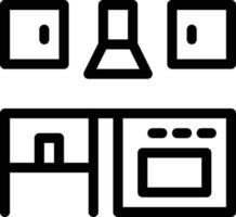 ilustração em vetor exaustor de cozinha em um icons.vector de qualidade background.premium para conceito e design gráfico.