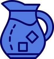 ícone de vetor de jarro de água