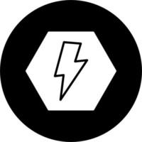 ícone de vetor flash