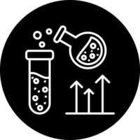 ícone de vetor de química