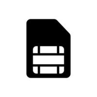 ícone do cartão SIM vetor