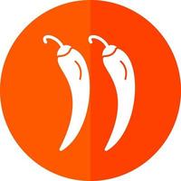 design de ícone de vetor de pimenta