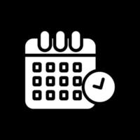 design de ícone de vetor de tempos de calendário